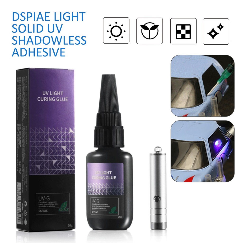 Metallic Spray Paint - DSPIAE Colla trasparente per polimerizzazione a