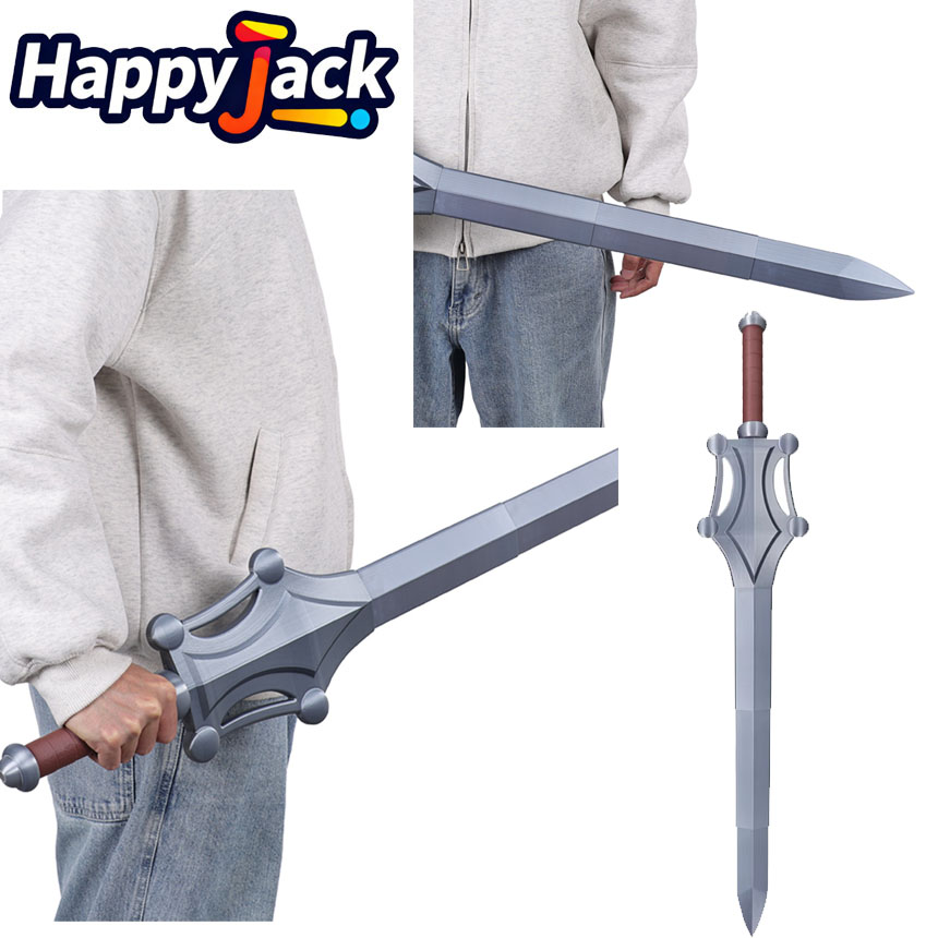 Cosplay Prop Knife - Coltello in Plastica Argento per Cosplay