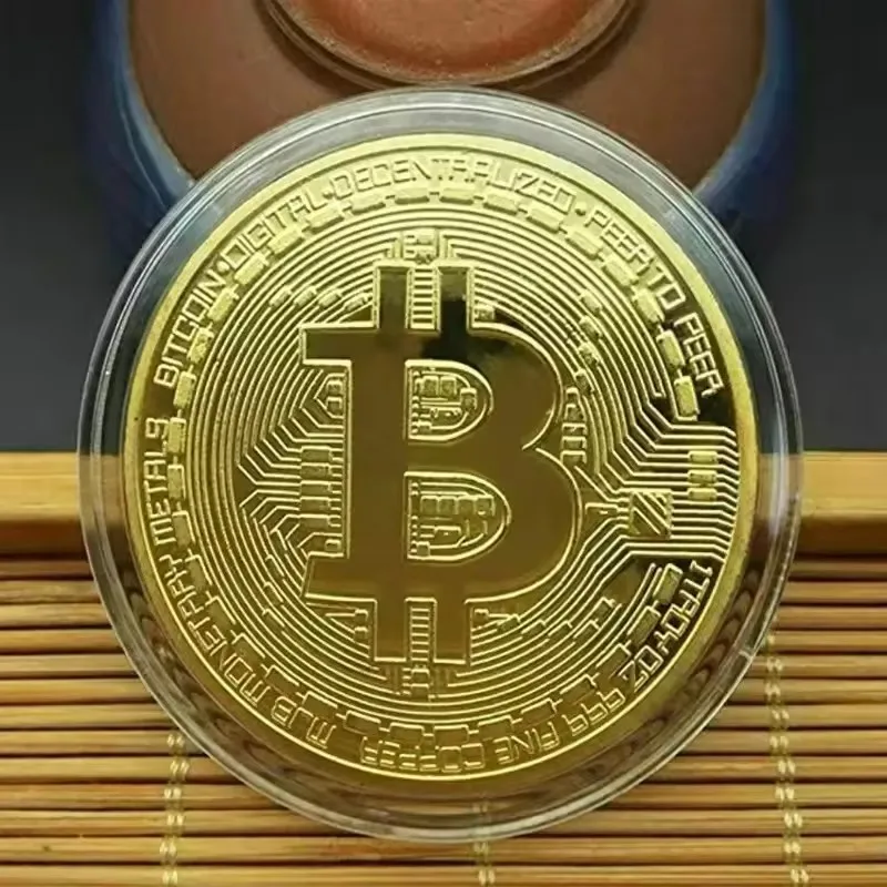 Cosplay Prop Business - Monete commemorative Bitcoin uniche Il regalo