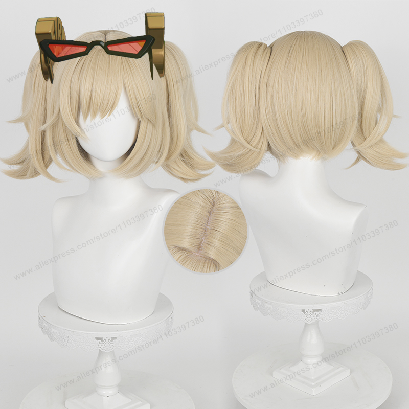Burnice Cosplay Prop - Parrucca cosplay ZZZ Burnice Whita 28