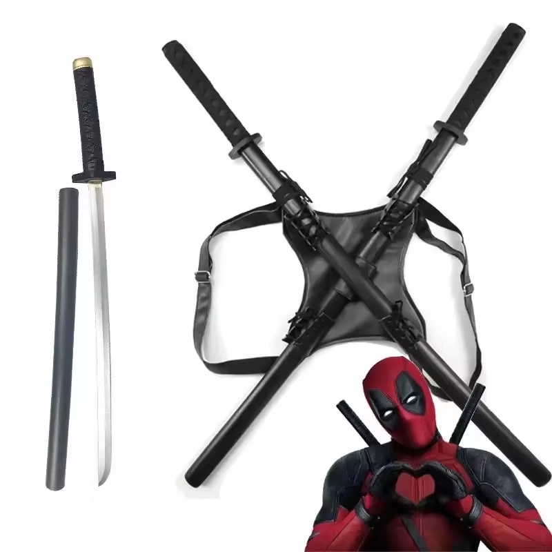 Cosplay Prop Knife - 2025 Nuovo 61 centimetri Deadpool Katana