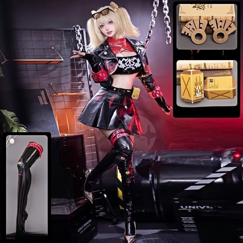Burnice Cosplay Prop - Gioco Zenless Zone Zero Burnice Whita