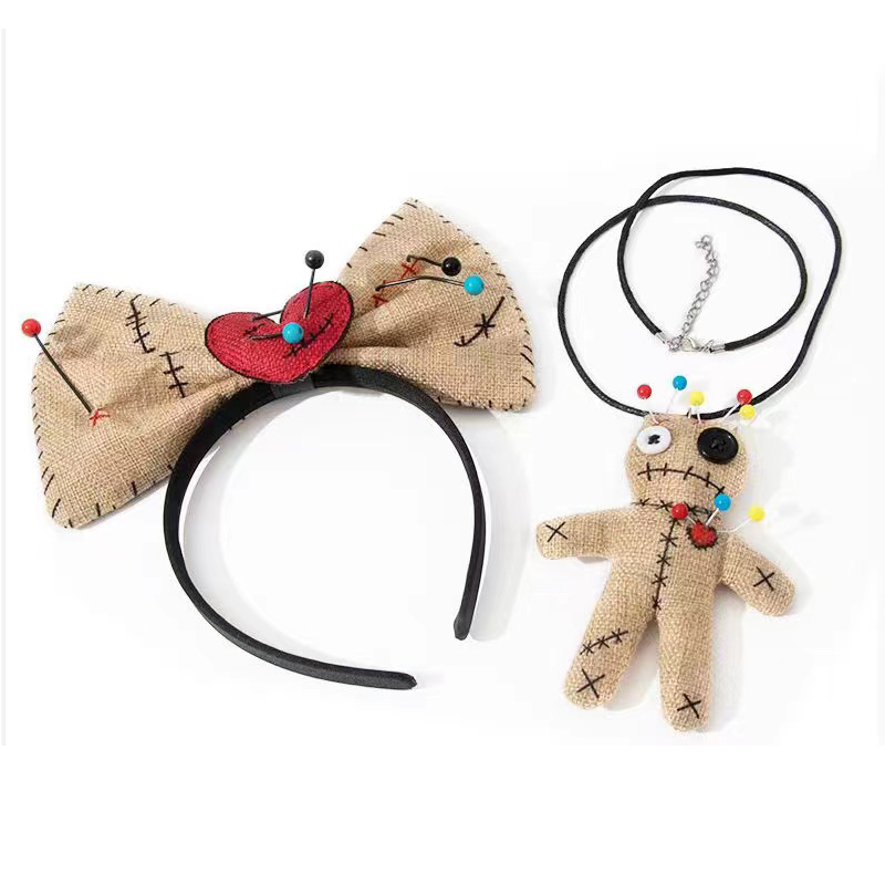 Voodoo Cosplay And Prop - Fascia e collana per bambola Voodoo