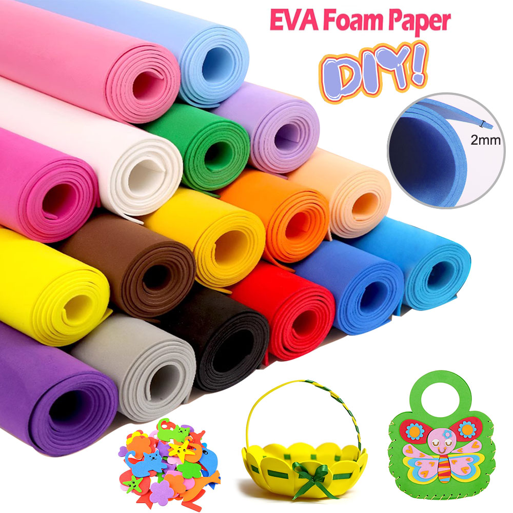 Cosplay Props Eva Foam - Fogli di schiuma EVA colorata spessa