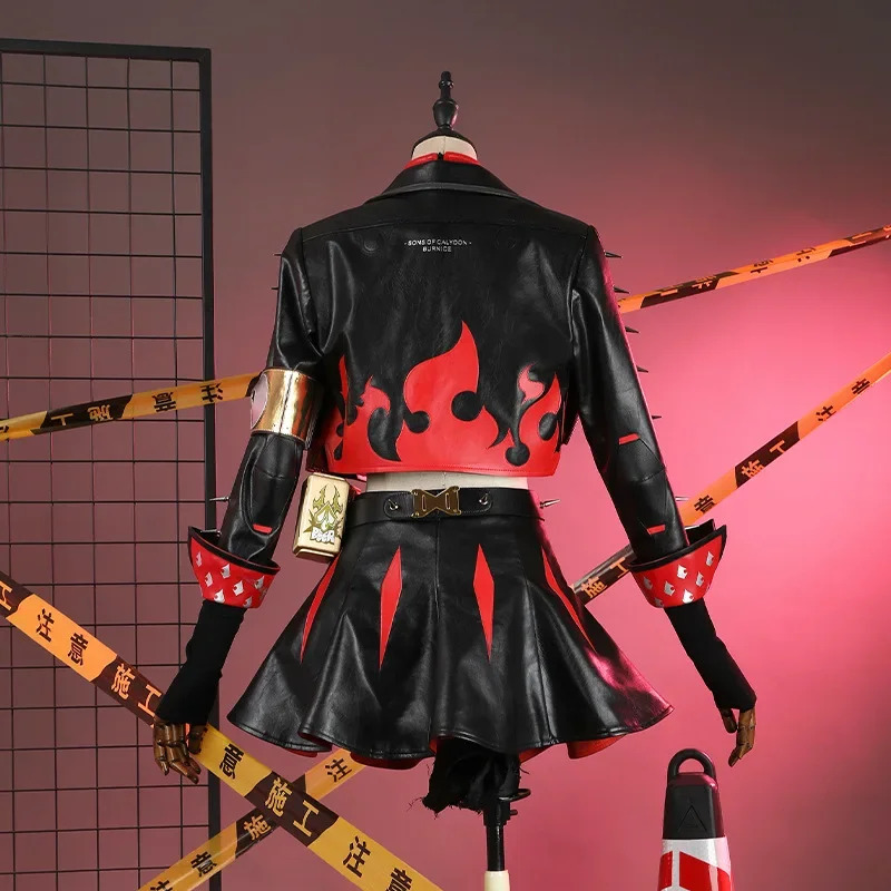 Burnice Cosplay Prop - 【Wetrose】 Costume cosplay Burnice bianco ZZZ