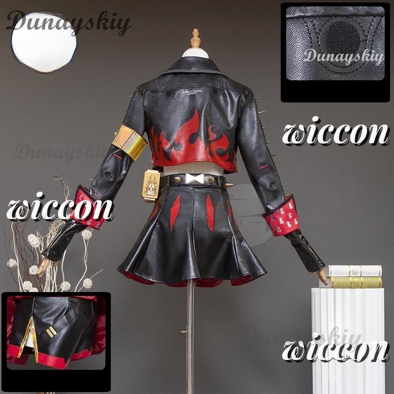 Set di costumi cosplay bianchi - Burnice Cosplay Prop recensione e prezzo