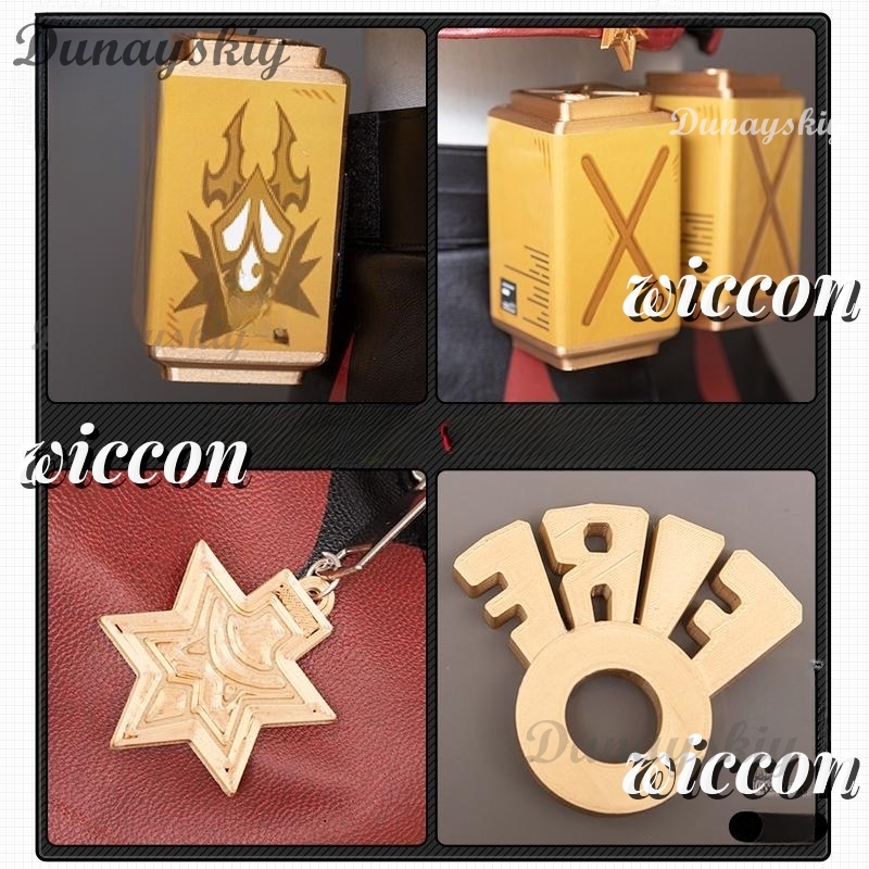 Set di costumi cosplay bianchi - Burnice Cosplay Prop recensione e prezzo