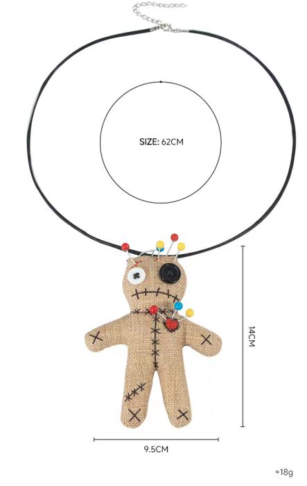 Fascia e collana per bambola V - Voodoo Cosplay And Prop recensione e prezzo
