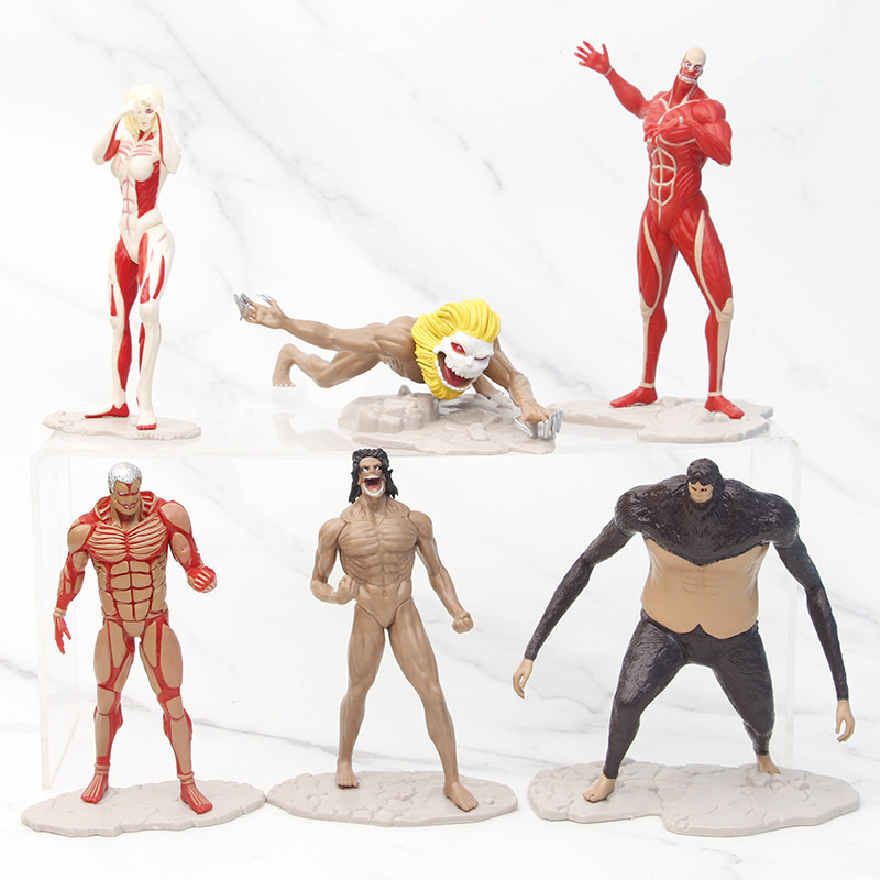 8 pezzi Attack on Titan Anime  - Kotobukiya Artfx recensione e prezzo